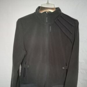 MERRELL Women's  Soft Shell ActJacket,  size L,  Grey/ Purple accents, Pre_owned